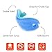 Innobaby Bathin' Smart Silicone Fish Bath Scrub, Aqua/Periwinkle