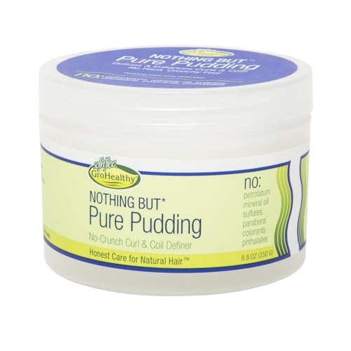Nada Mas Pudding Cuidados Honest Pure para Cabelo Natural 8,8 oz Individual