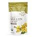Halo Naturals Organic Mullein Leaf Cut & Sifted, 4 Ounces (Verbascum thapsus) USDA Certified | Resealable Pouch| Packaged in The USA (Pack of 1)