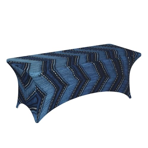 Nappe élasthanne lavable et infroissable en denim dégradé stretch