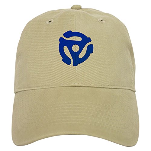 CafePress Blue 45 RPM Adapter Cap Unique Adjustable Baseball Hat