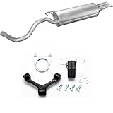 endschalldämpfer renault scenic  IV Variant ENDSCHALLDà„MPFER AUSPUFF ENDTOPF + MONTAGESATZ