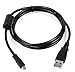 USB Ladekabel 8-Pin Datenkabel 150cm kompatibel mit Sony Cybershot DSCH300, DSCW370, DSCW830, DSC-H200, DSC W330, W180, W630, W650, W670, W710, W800, W810, S950, S980