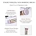 ENERGY Concealer Brush Set - Mini Flat Top Kabuki Brush Slant Concealer Brush for Eyebrows Eyeshadow Under Eye Setting Powder for Liquid Cream Powder Blending