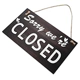 Panneau de porte fermée de magasin: il peut également être une bonne décoration décorative pour votre porte, rendre votre porte différente, pendentif de porte décoratif