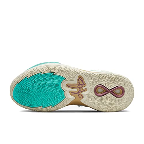 Image of Nike Kyrie Infinity 1 World 1 People DO9614-800 Safety Orange /Gorge Green /Sesame /Black Men's Basketball Shoes