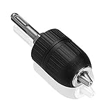 adapter sds max auf sds plus milwaukee Man den Adapter mittels einer Schraube mit dem Schnellspannbohrfutter verbinden ( Achtung: linksdrehend zuschrauben! ). Das Schnellspannbohrfutter wird dann einfach in die Bohrmaschine mit SSD Anschluss gesteckt.