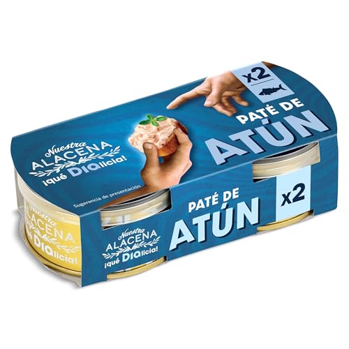 DIA NUESTRA ALACENA paté de atún pack 2 x 75 gr