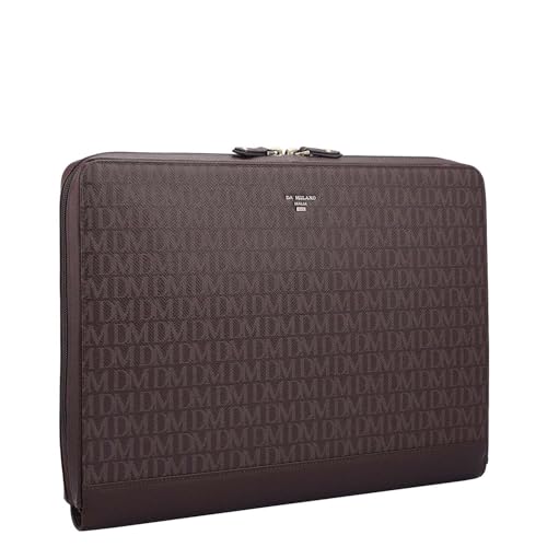 Image of Da Milano Leather Laptop Bag for Men & Women - Fits Up To 14 inch Laptop (10115S)