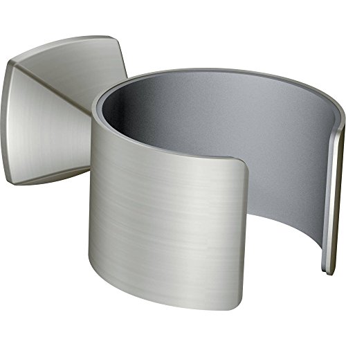 Moen YB5170BN Voss Bathroom Hair Dryer Holder, Brushed Nickel Moen YB5170BN Voss Bathroom Hair Dryer Holder, Brushed Nickel