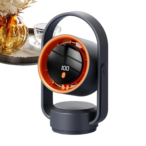 Ventilateur de table pour voyage et camping avec tête rotative 180° - 2