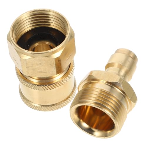 OFFSCH 高圧洗浄機クイック接続アダプター 製軽量ポータブル外ネジ内ネジカップリング 家 業務用互換性圧力ワッシャー用