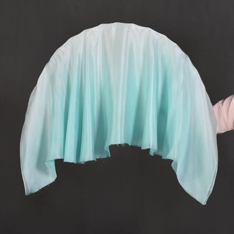 Éventail de Danse en Soie Multicolore 76 cm pour Chorégraphies Fluides - 3