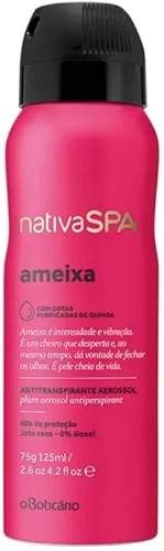 Desodorante Aerosol Antitranspirante Nativa SPA Ameixa 75g