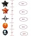 Cute Bat Halloween Party Supplies, Halloween Decoration Set With Bat & Skeleton Balloons and Five & Four-Pointed Star Foil Balloons Pumpkin And Pirate Latex Balloons, Full Party Set 41PCS For Halloween Party