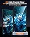 MRGLAS 2+2 Packs for Samsung Galaxy S25 Edge Screen Protector 6.7'' with Camera Lens Protector [Auto-Dust Removal] [100% Fingerprint Unlock] HD 9H Tempered Glass 10X Military Protection, Zero-Bubble