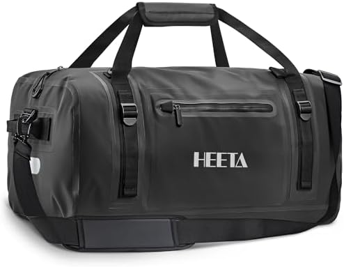 HEETA Waterproof Motorcycle Dry Bag, Waterproof Duffel Luggage Tr...