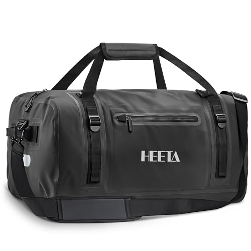 HEETA 50L Waterproof Motorcycle Dry Bag with Shoulder Straps