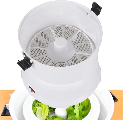 XINRISHENG Éplucheur de pommes de terre électrique, éplucheur de pommes de terre électrique 85W 2-en-1, machine à éplucher automatique les pommes de terre, déshydrateur de séchage de légumes