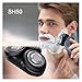 Replacement Shaver Head，Compatible For Philips，SH50 S5000 S5370 S5571 S5420 S5140 S5078 S5077 S5050 S5082 S5380 S5400 Razor Blade Washable(Tool head base)