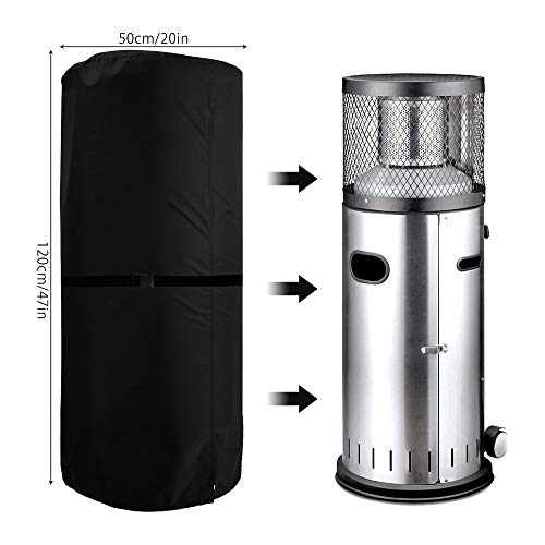 image for Syhnkzj Patio Heater Cover,Outdoor Heater Cover,Waterproof Dustproof S