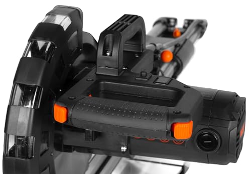 WEN Serra de esquadria deslizante de 15 Amp 25 cm com bisel único com laser (MM1014)
