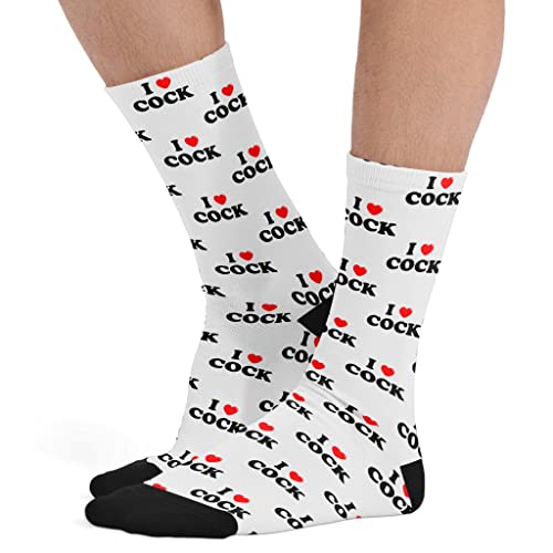 Show Off Your Sense of Humor with I Love Cock Socks!