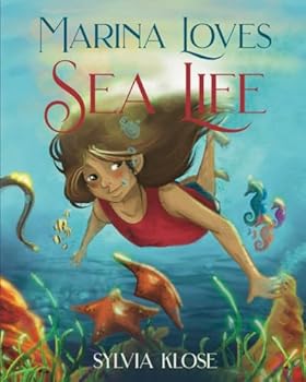 Paperback Marina Loves Sea Life Book