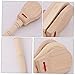 GALPADA 1pc Wooden Castanets for Premium Percussion Instrument for Early Education Enhances Musical Interest and Coordination Skills for and Learning Activities