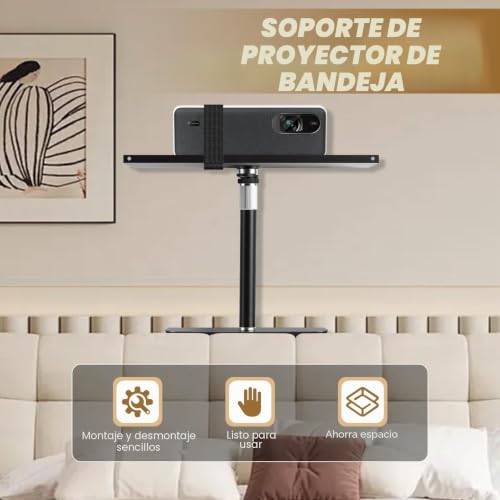 Soporte para proyector compatible con 99% de modelos actuales 2