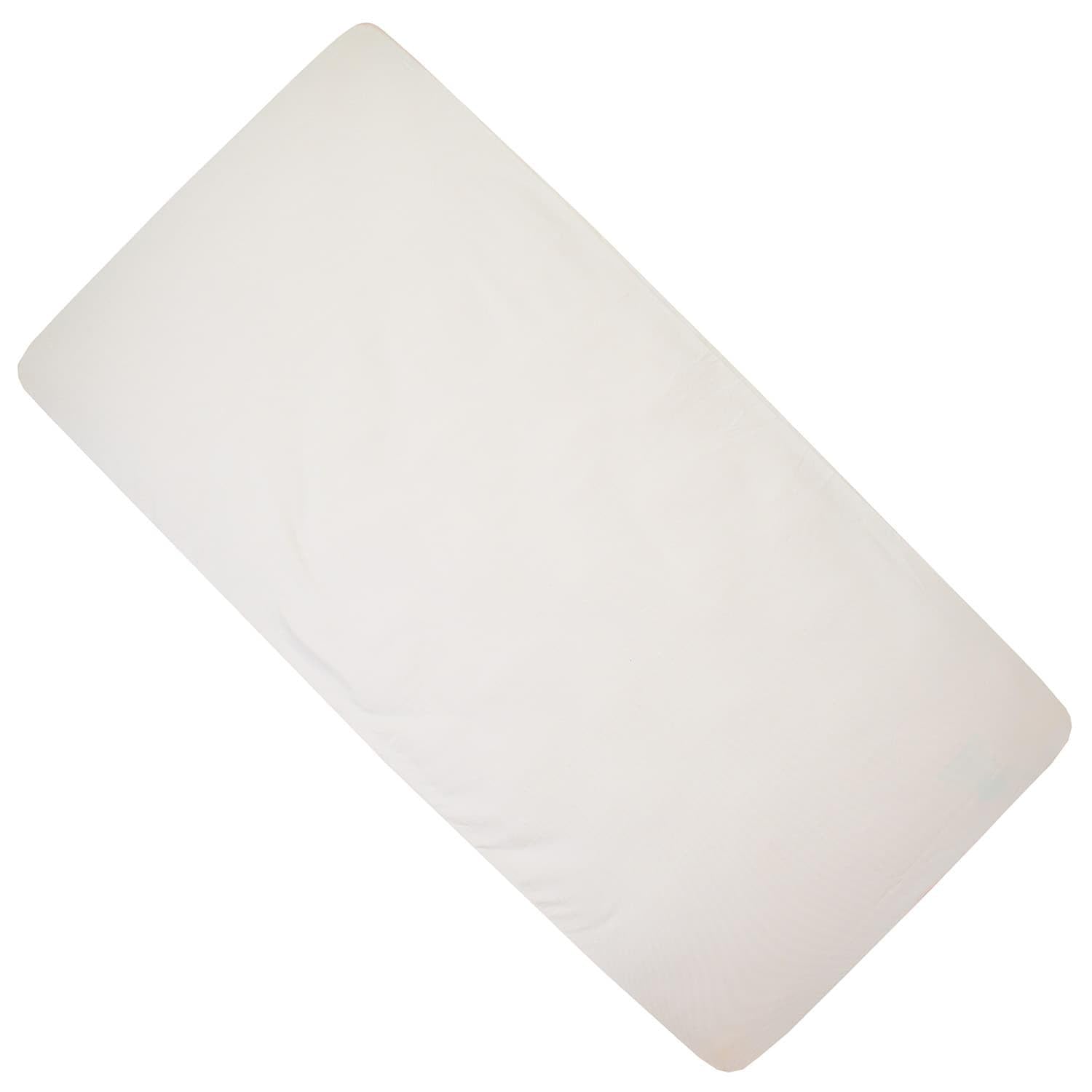 Sevira Kids | Drap Housse en Coton Jersey, Uni - 90x190 cm Beige - Made in France