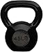 AmazonBasics Enamel Cast Iron Kettlebell - 45 Pounds, Black
