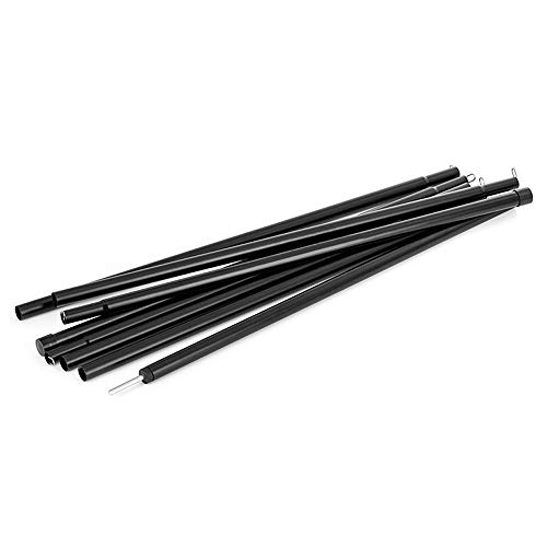 Tenda Canopy Rod, Andoer 2 PCS/Conjunto de varas de dossel para tendas externas Hastes de suporte pa