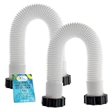 U.S. Pool Supply Above Ground Pool Hose Replacement 1.5' Diameter x 20' Long,...