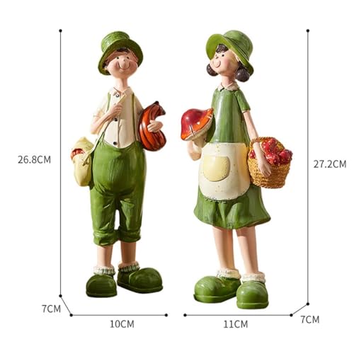 Sculpture de table figurines mignonnes pour égayer un meuble TV vide - 3