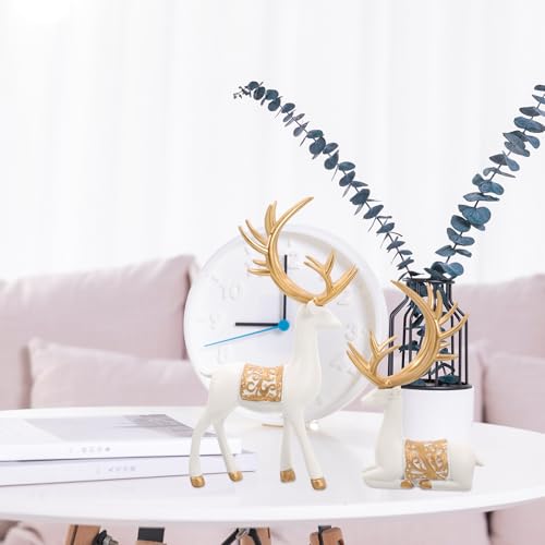 Figuritas de Reno de Navidad de Resina para Decoración miniatura 3