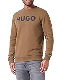 HUGO Men's Dem Sweatshirt, Dark Green303, M