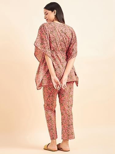 Image of Sweet Dreams Women Printed Pyjama Set