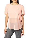Sportbekleidung von Adidas. adidas Damen Own The Run Tee Unterhemd, rosa, M