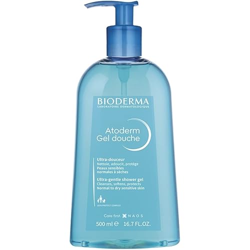 Bioderma - Atoderm - Hydrating Shower Gel - Moisturizing Face and Body Cleanser - Body Wash for Normal to Dry Sensitive Skin