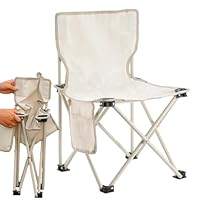 Sedia Da Campeggio Pieghevole - Portatile E Resistente Fino A 200 Kg | Tessuto Oxford, Lega Alluminio | Per Esterni - Foto 5