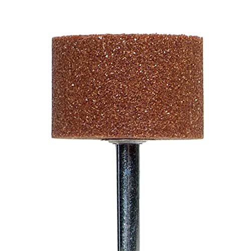 Norton 61463624587 1-1/2x1x1/4 in. Gemini 38A AO Vitrified Bond Mounted Points, Type W237, 60 Grit, 5 Pack