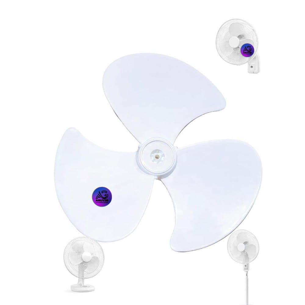 ARUYIR,Fan Leaf OR Fan Blade sweep (16 inch) Suitable for Table fan, Wall Fan, Pedestal fan Its 8mm Blade hole diameter.-picture-18