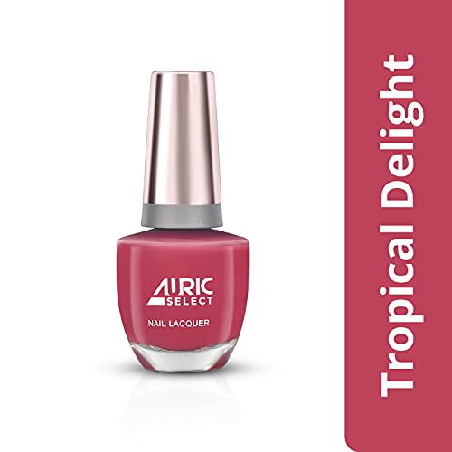 Image of Nail Lacquer | Tropical Delight, 15 ml | Versatile | Long Wear | Dazzle Shine | High-Shine Finish | Rich, Pigmented Colors | Quick-Drying