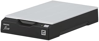 RICOH fi-70F Small Footprint Flatbed A6 Document Scanner for IDs, Passports, Small Cards