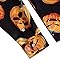 MOHEZ Mens Halloween Shirt Long Sleeve Ugly Pumpkin Casual Button Down Dress Shirts Adult Costume Black XX-Large