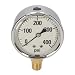 PSI Gauge Liquid Filled Stainless 2-1/2