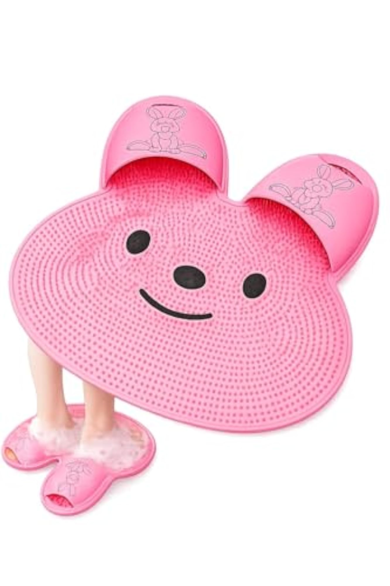 Silicone Foot Scrubber, Pack of 1, Gentle Cleaning Tool