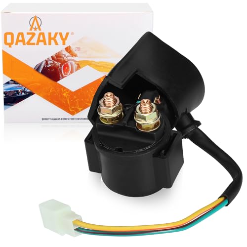 QAZAKY Starter Solenoid Relay Compatible with 50cc 70cc 90cc 110cc