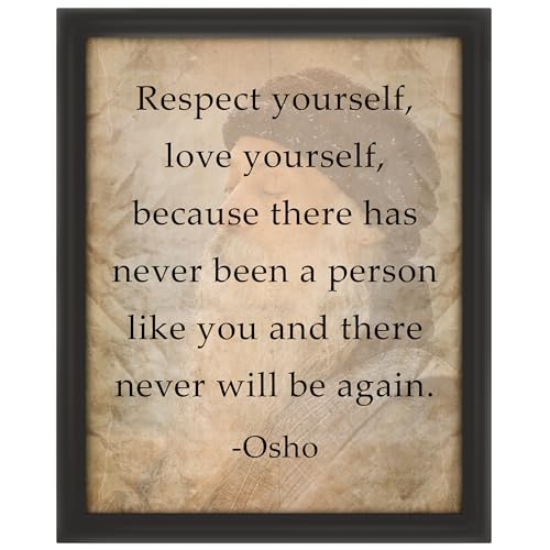 Posterizer 1 pcs - Respect Yourself, Love Yourself - Osho